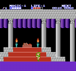 Zelda II: The Adventure of Link gameplay screenshot